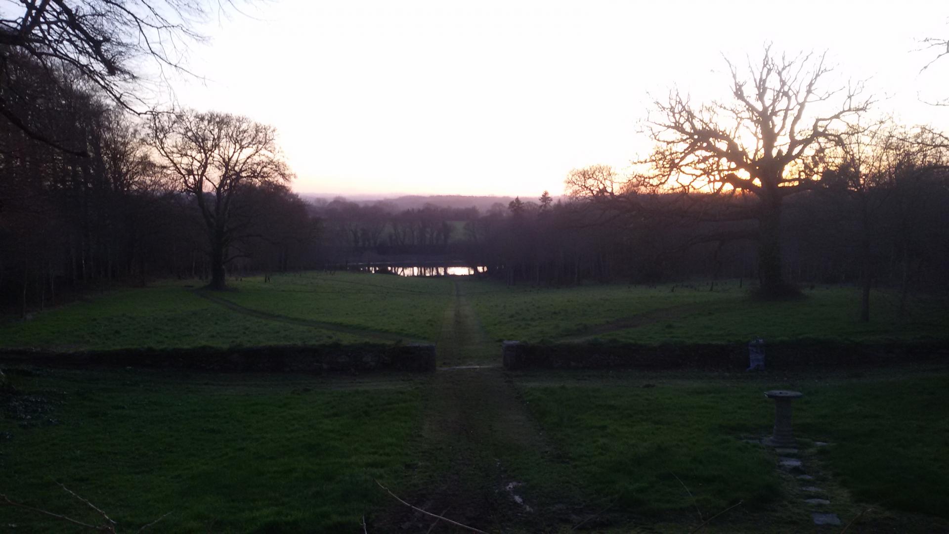 Coucher de soleil le 6 mars a kerhir